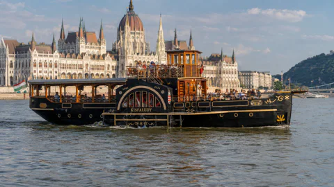 Kisfaludy Paddle Steamer Boat