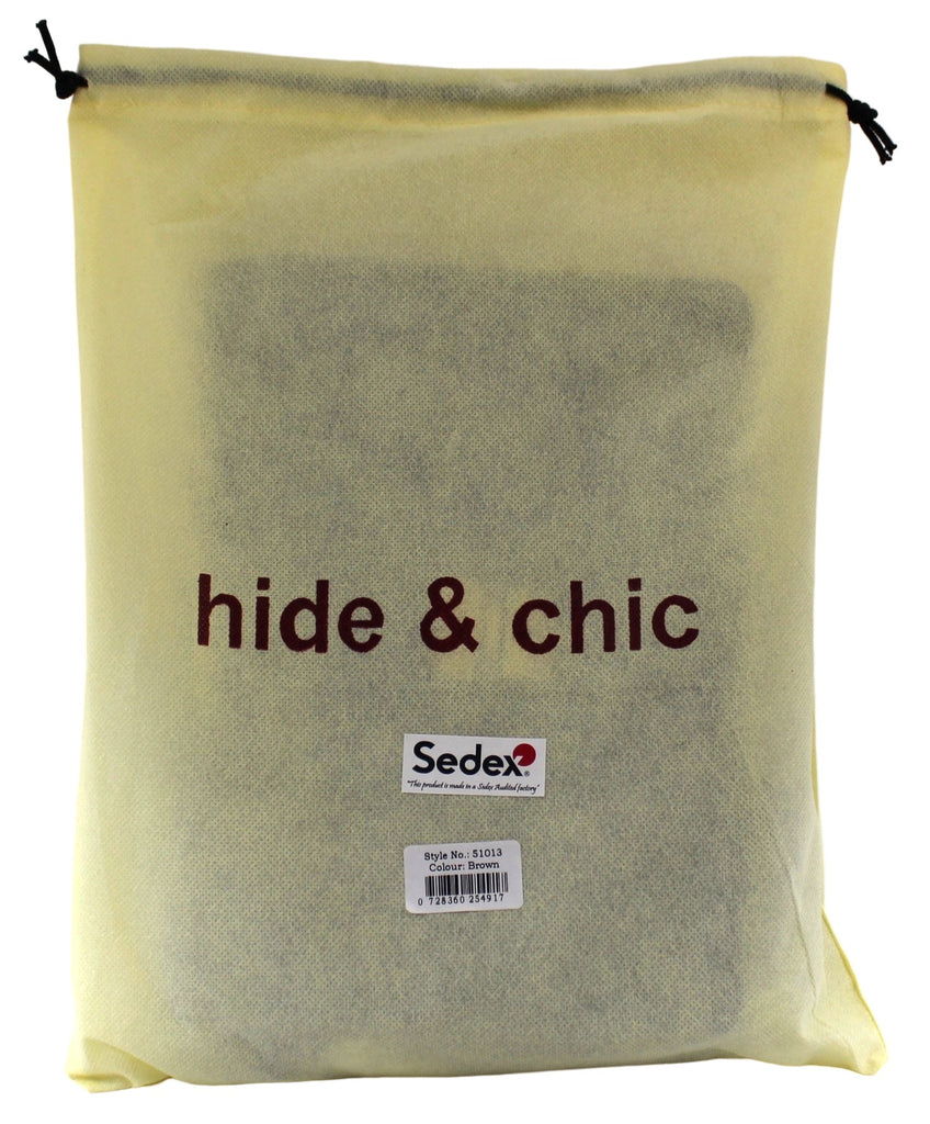 PULL UP LEATHER MEN'S CLUTCH BAG STYLE 51013 - Image 6