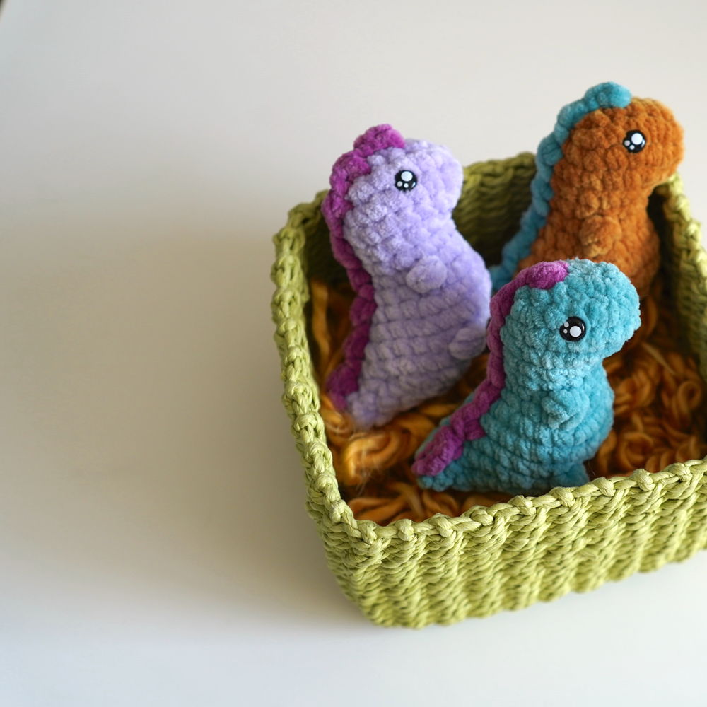 Tiny-Rex Pocket Dino Amigurumi grátis