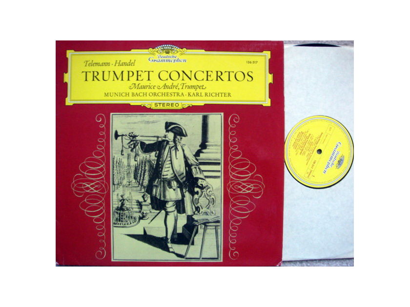 DG / MAURICE ANDRE, - Telemann-Haydn Trumpet, Concertos,  NM!