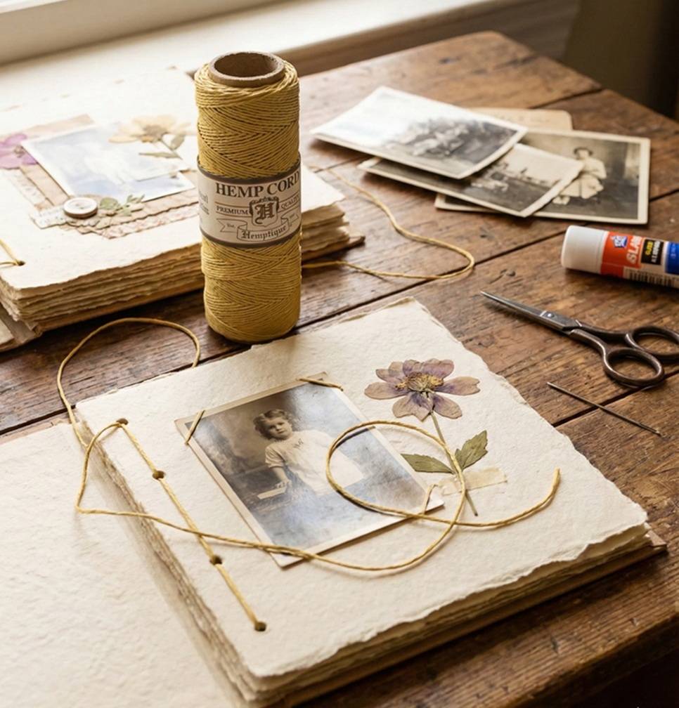 Reliable Materials for Scrapbook Bindings and Closures