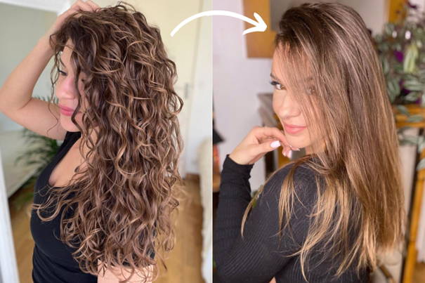 lisser ses cheveux naturellement sans lisseur et sans chaleur