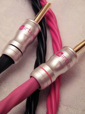 Virtue Audio Nirvana Speaker cables stereomojo max mojo...