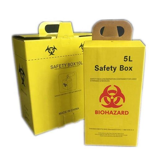 Disposable safety box