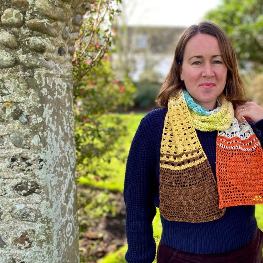 Winter Walk Scarf by Eleonora Tully