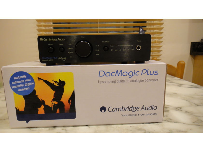 Cambridge Audio DacMagic Plus Upsampling DAC and digital pre-amp