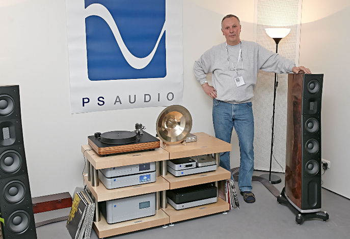 PS Audio's room at the HighEnd Show in Munich 2014