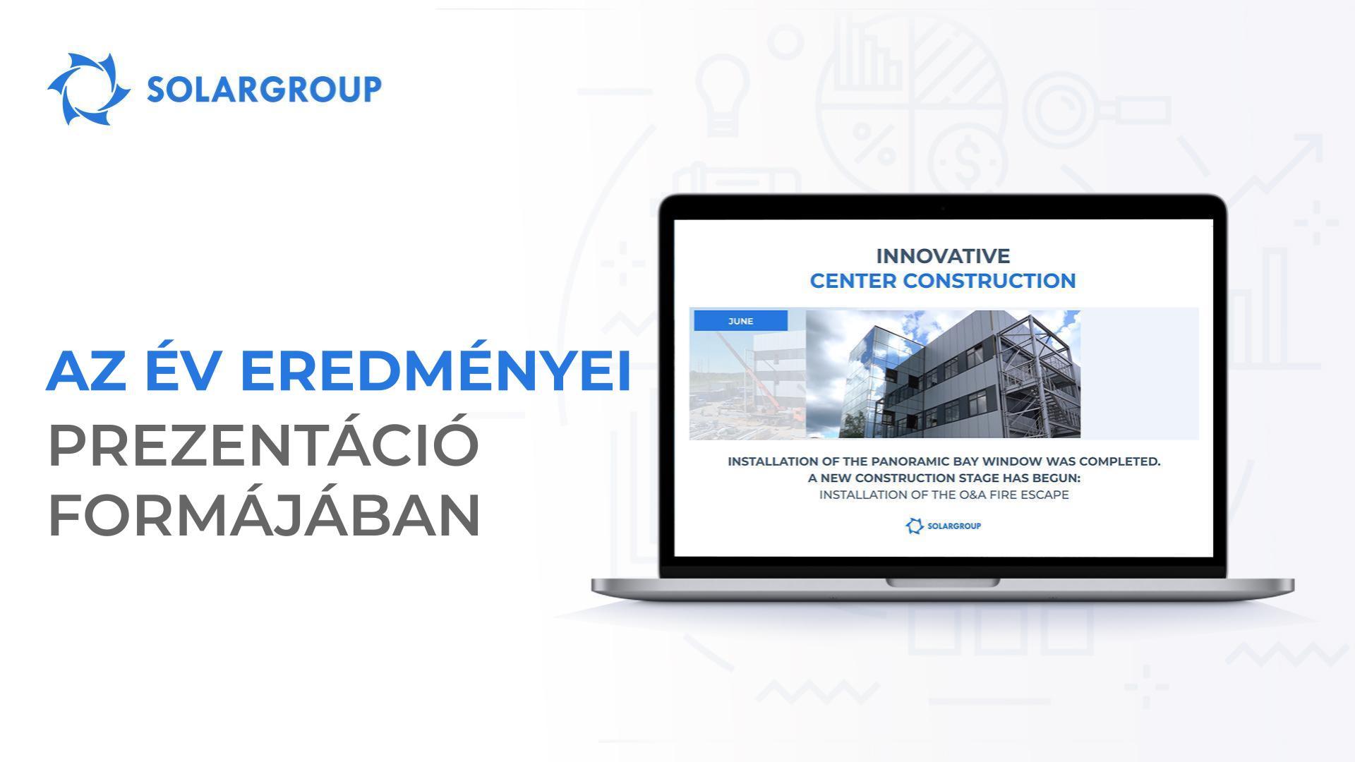 Az év összes eseménye a projektben: prezentáció 14 nyelven