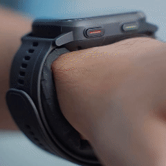 Alternativ: Wellue Smart Blutdruckuhr mit eingebauter Mikro-Luftmanschette; bleiben Sie ruhig und vermeiden Sie zu sprechen, bis die Manschette vollständig entleert ist.