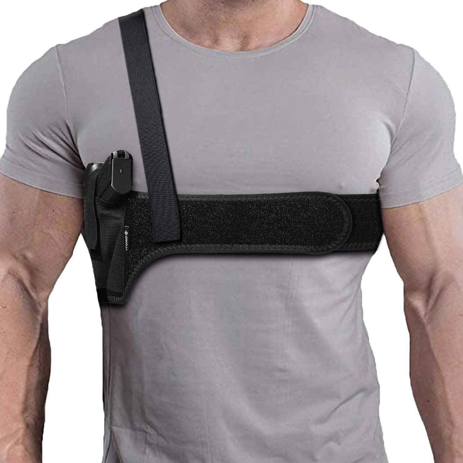 Dinosaurized | Praetorian shoulder & Belly holster |  shoulder holster revolver | shoulder holster for revolver | shoulder holster for concealed carry shoulder gun holster | Best holster for seated draw | Best holster for drivers