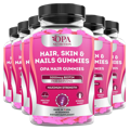 OPA Hair Biotin Gummies 6 Month Supply