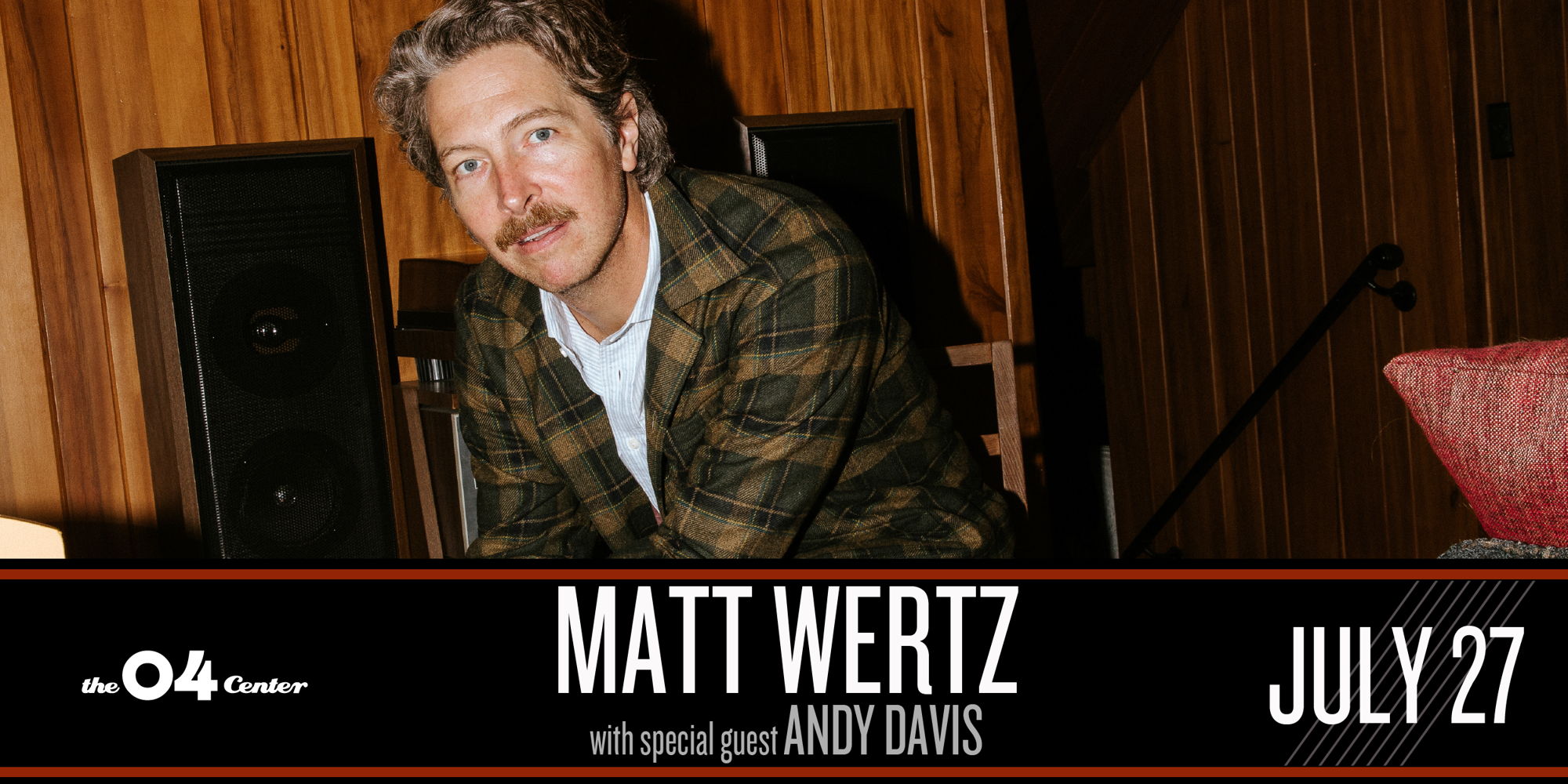 Matt Wertz with special guest Andy Davis promotional image