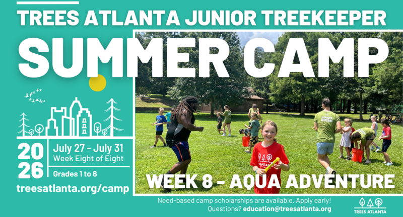 Junior TreeKeeper Summer Camp 2026 - Aqua Adventures