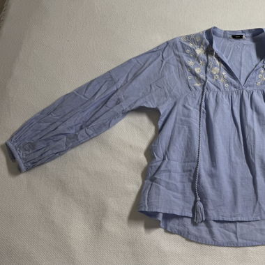 Light Blue Blouse