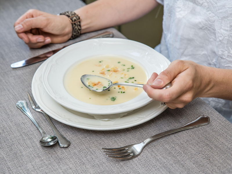 Spargelcreme Suppe