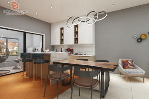 spaciz-design-sdn-bhd-scandinavian-malaysia-selangor-dining-room-dry-kitchen-wet-kitchen-contractor-3d-drawing