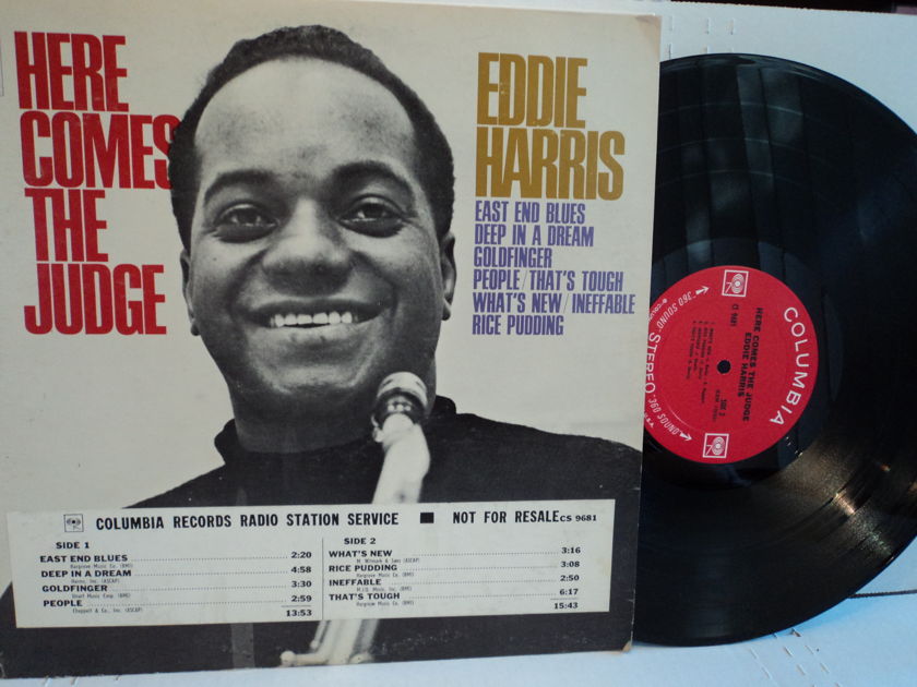 Eddie Harris  - Here Comes The Judge Columbia 2 Eye NM