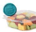 Dleicious fruit in a tamper evident Goodgaurd contatainer