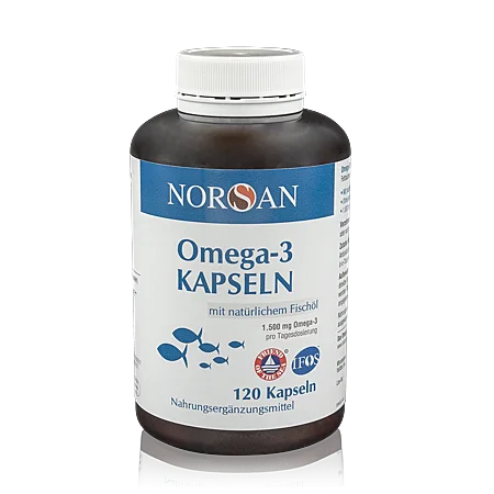 Omega-3 KAPSELN mit natürlichem Fischöl
