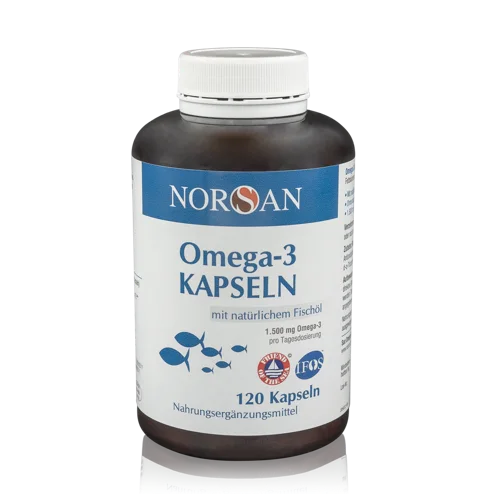Omega-3 KAPSELN Mit Natürlichem Fischöl