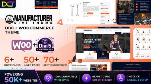 Divi Manufacturer Theme