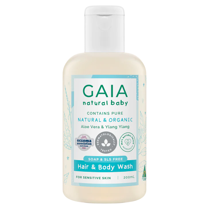 Gaia Natural Baby Hair & Body Wash