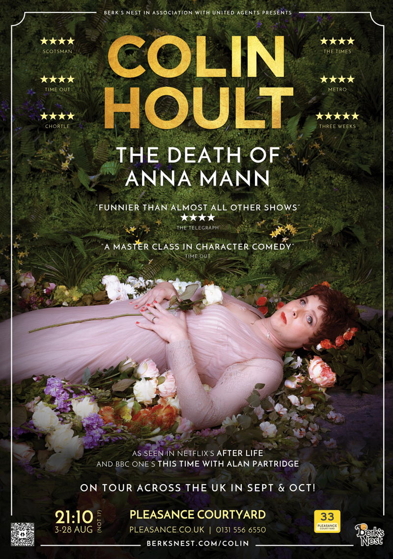 The poster for Colin Hoult: The Death of Anna Mann