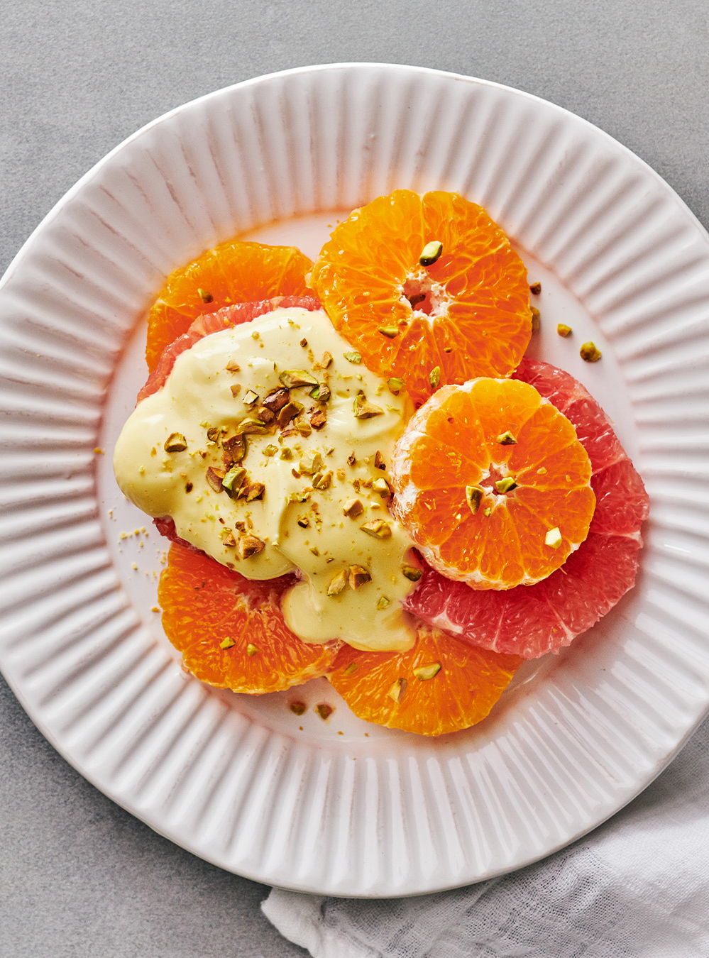 Sabayon with Citrus Salad | RICARDO