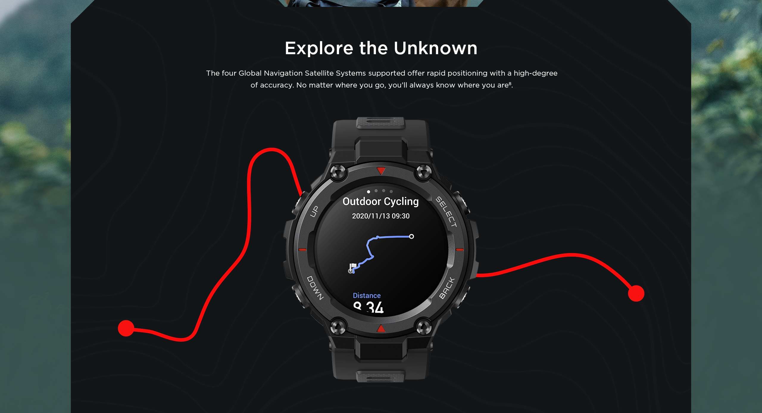 Amazfit T-Rex Pro Smartwatch sports mode