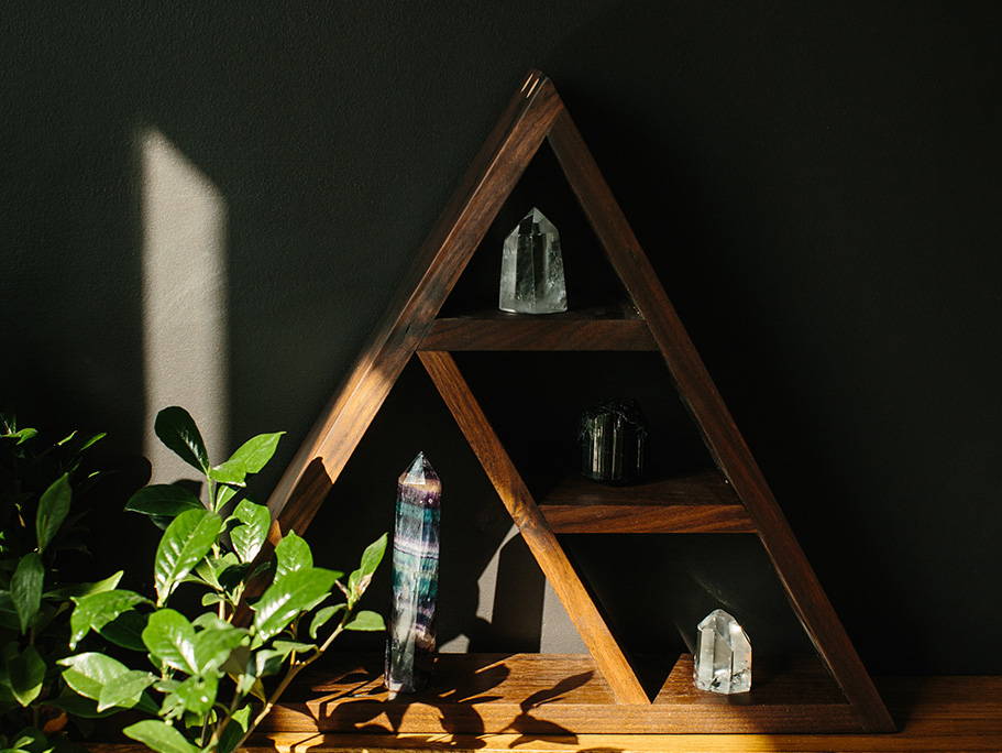 Crystal Display Shelf