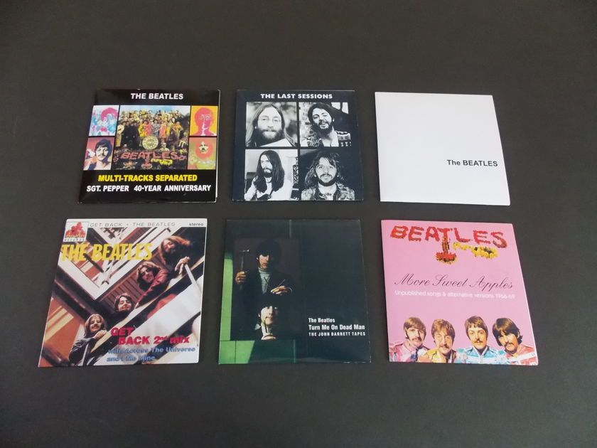 BEATLES LOT MINI LP CDS - SGT PEPPER LAST SESSIONS SWEET APPLES MORE