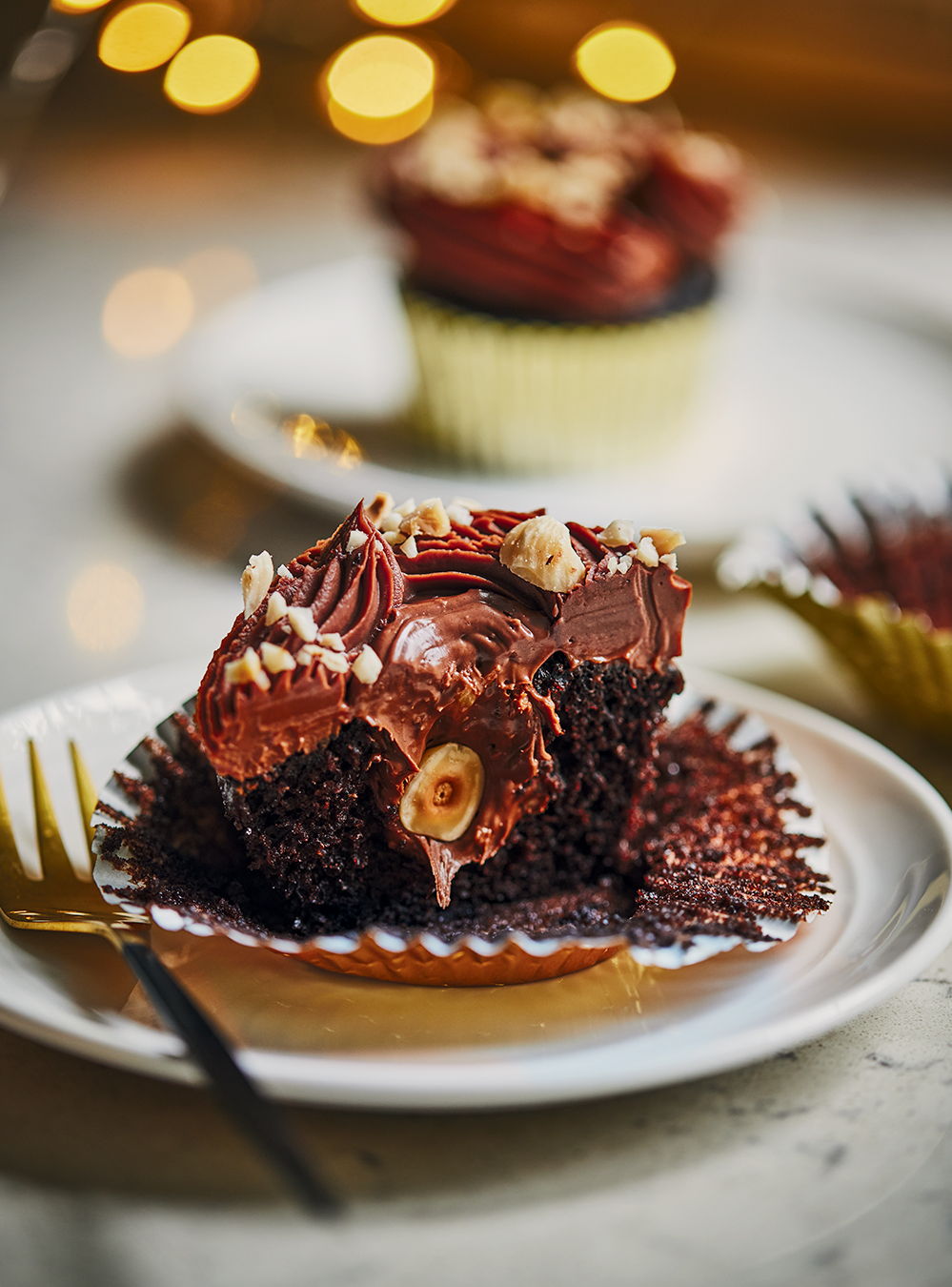 Chocolate Hazelnut Cupcakes | RICARDO