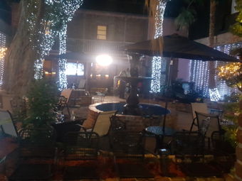 Outdoor courtyard