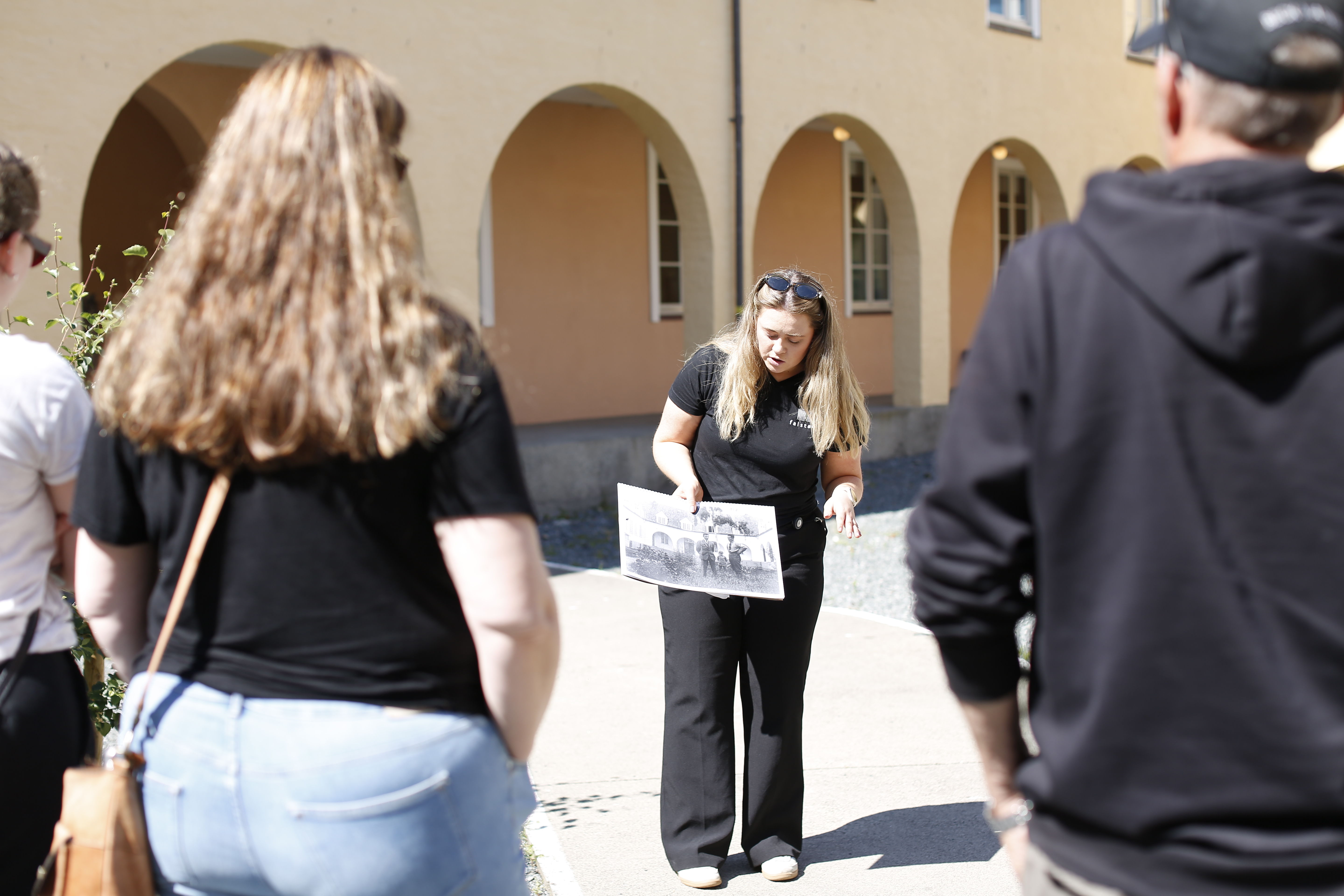 Omvisning på Falstadsenteret