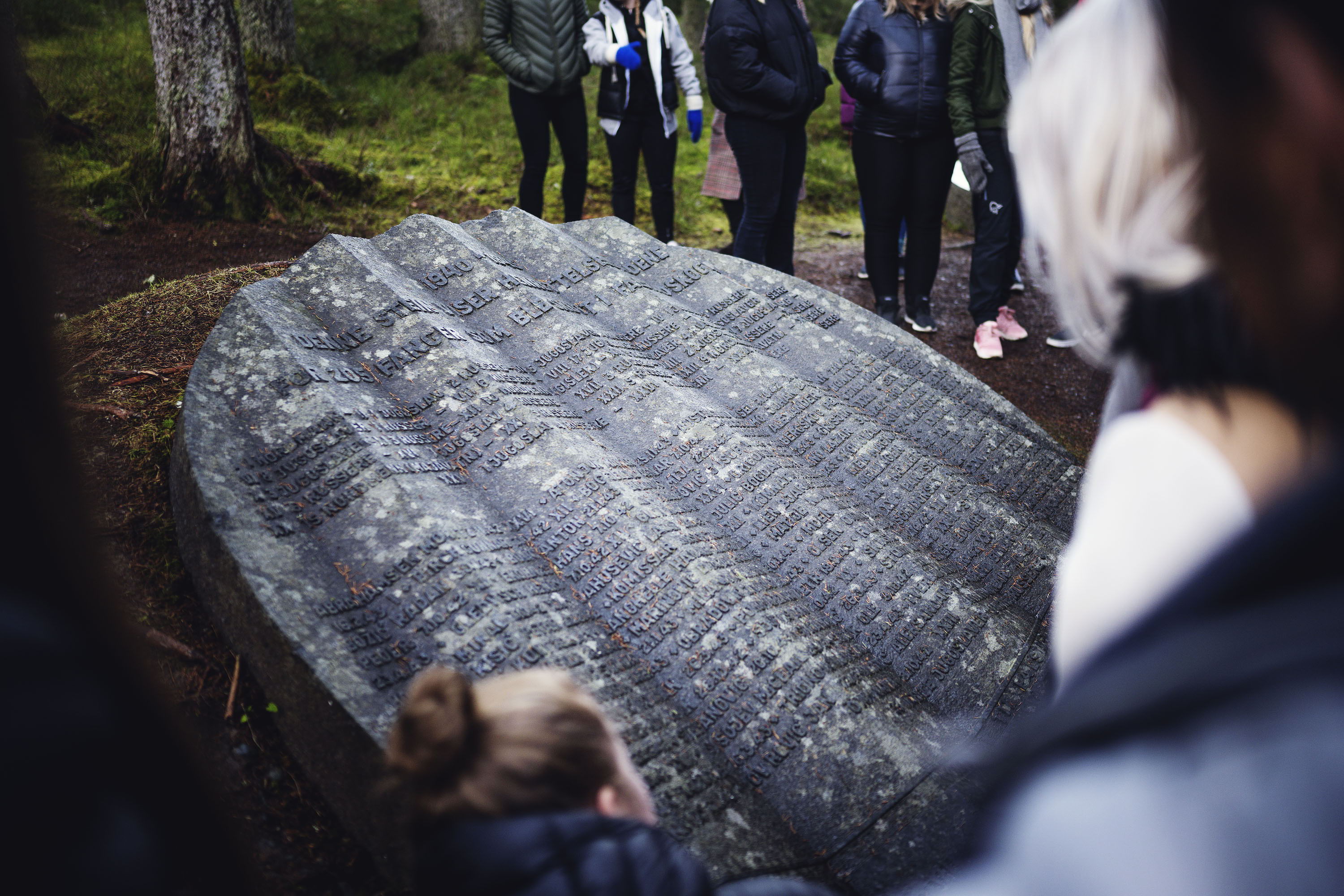 Omvisning i Falstadskogen