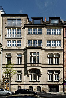  Düsseldorf
- Haus Elisabethstrasse 12 in Duesseldorf-Unterbilk, von Westen
