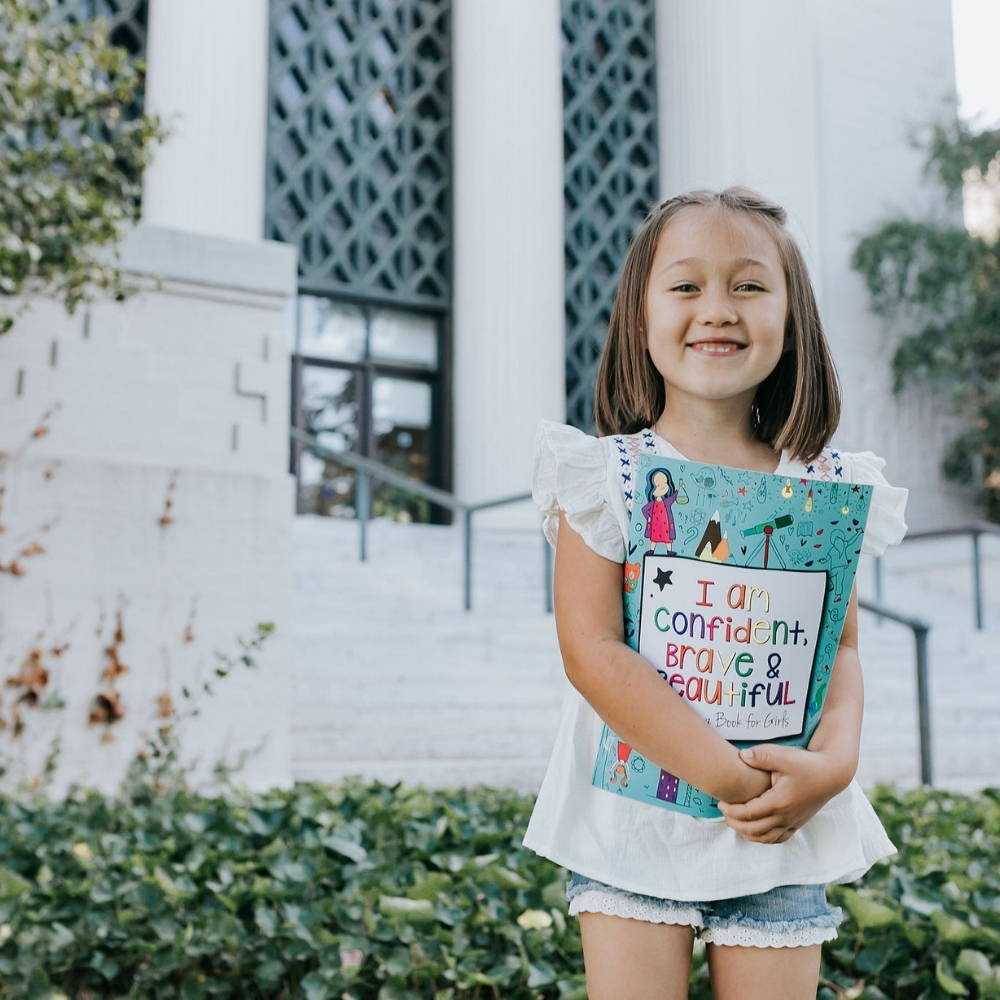 I Am Confident, Brave & Beautiful: A Coloring Book for Girls