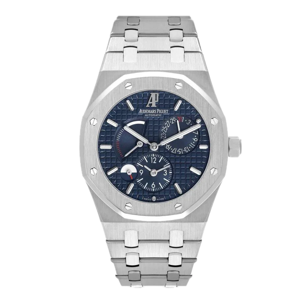 Dual Time Blue dial Box and Papers 2009, image 1