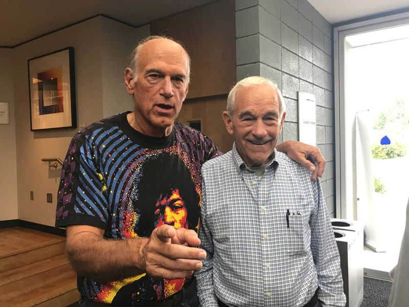 Jesse Ventura and Ron Paul