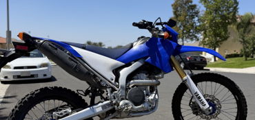 2020 YAMAHA WR250R motorcycle for rent near Moreno Valley, CA
