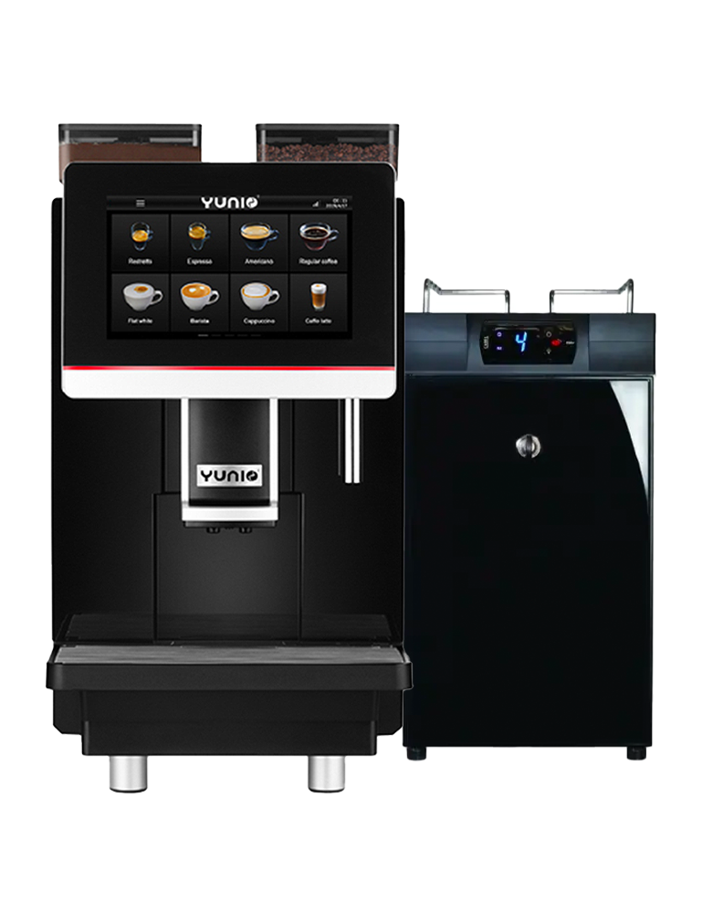 Yunio X90 met verse melk