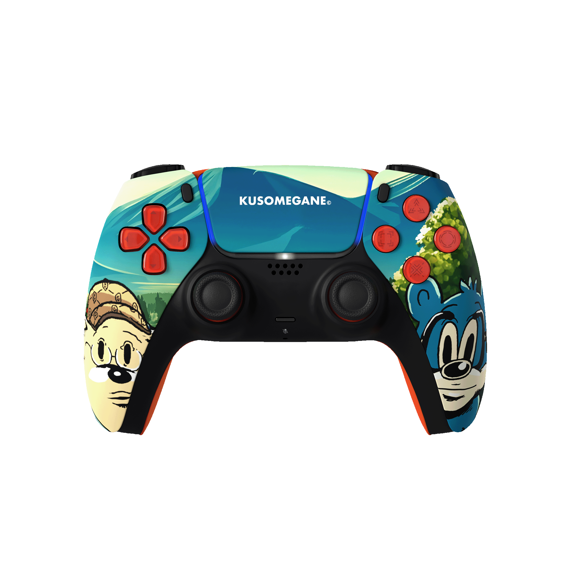 MERKA.G PS5 Dualsense Custom Controller Back Button カスタムコントローラー 背面ボタン Collaboration KUSOMEGANE