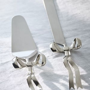 Benedita Bow Metal Serve Set
