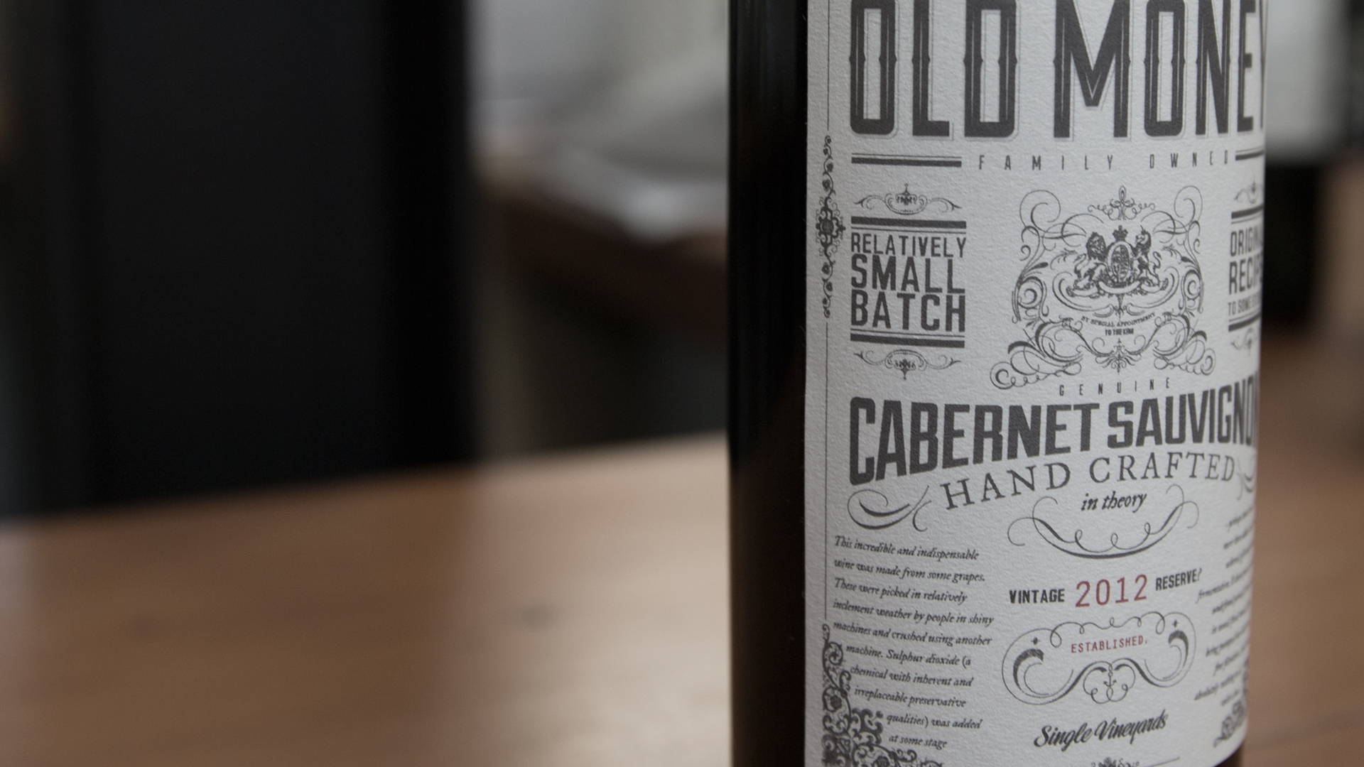 Featured image for Old Money Cabernet Sauvignon