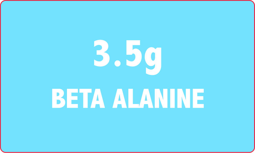 3.5g beta alanine graphic