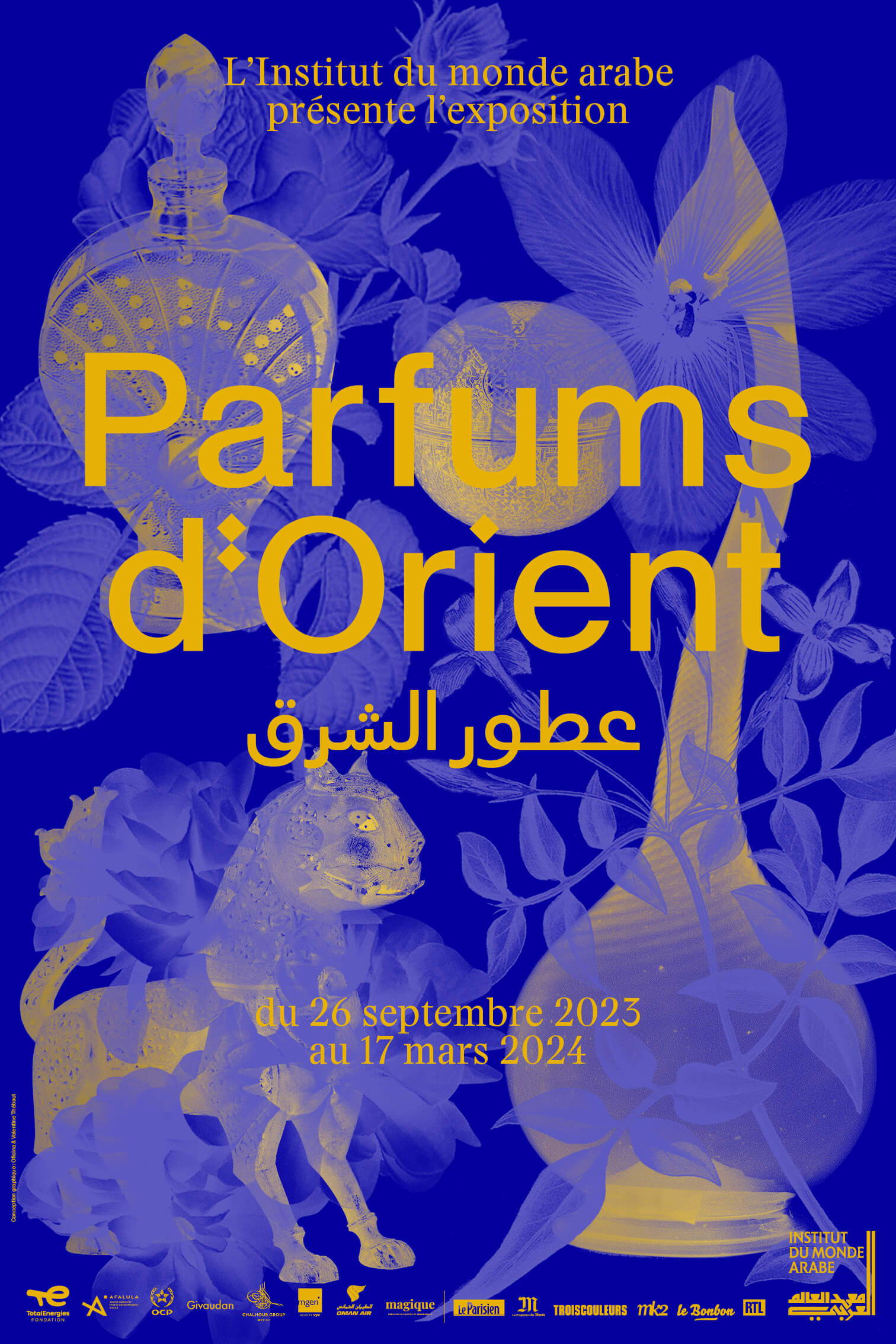 Exposition Parfums d’Orient Iinstitut du monde arabe Paris