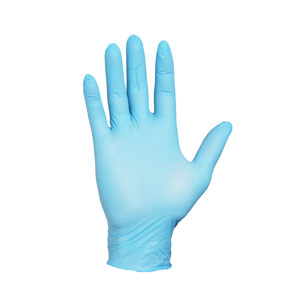 Blue Basic Engångshandske Nitril