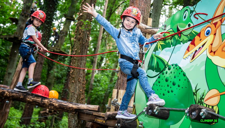 kids park dino parcours