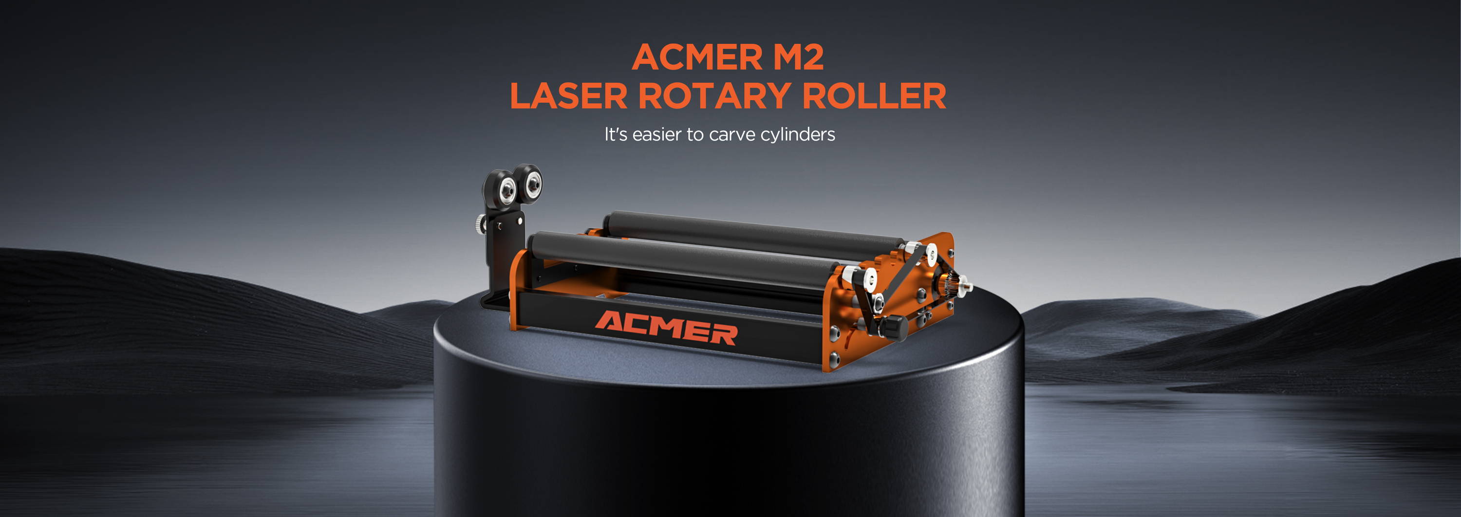 ACMER M2 Rotary Roller Y-axis 360° Rotating