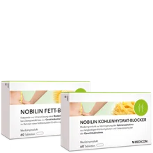 Nobilin Combinaison Minceur - Nobilin Bloqueur de Graisses + Nobilin Bloqueur de Glucides